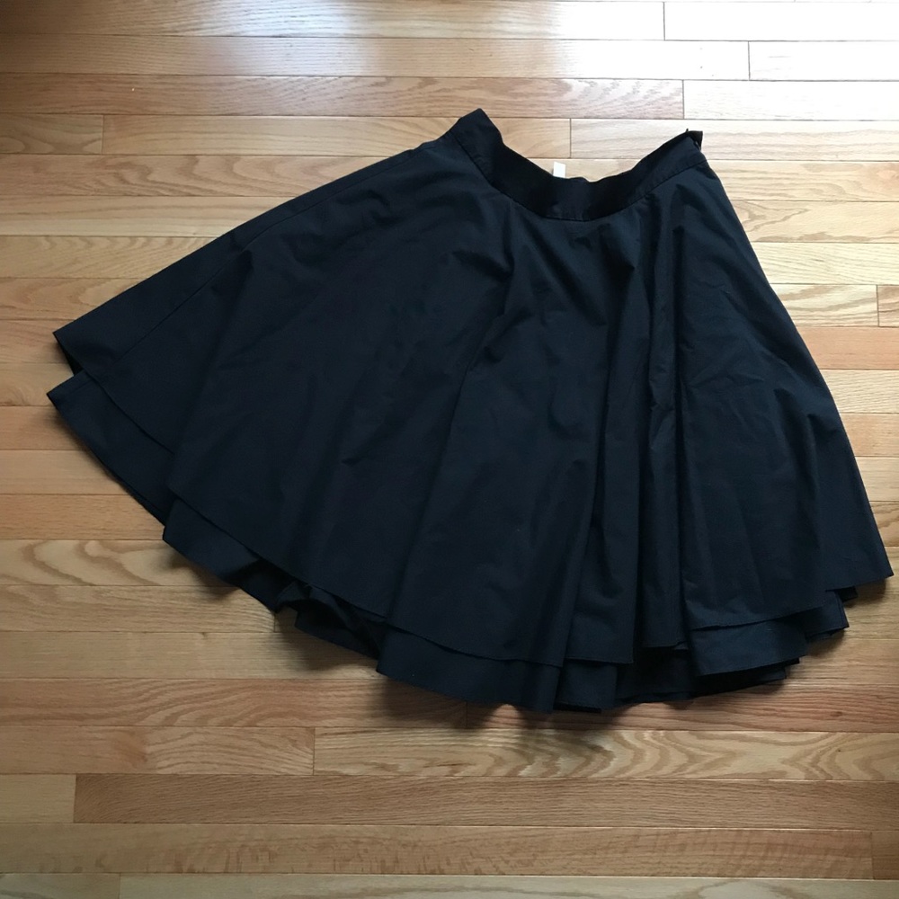 modcloth double full circle skirt